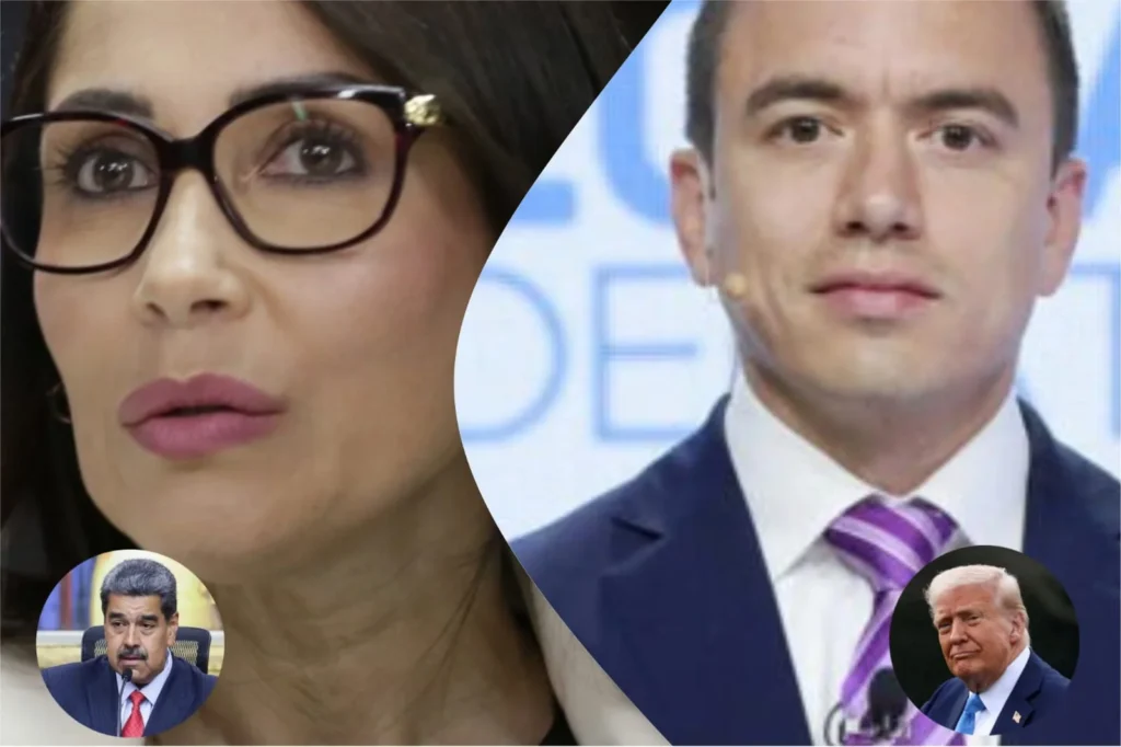 Noboa con Trump González con Maduro ¿Cuál es el beneficio?
