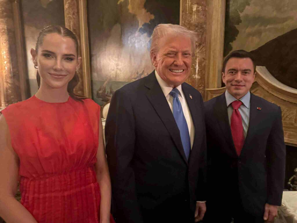 Noboa y Trump tuvieron una reunión privada: ¿Qué trataron?
