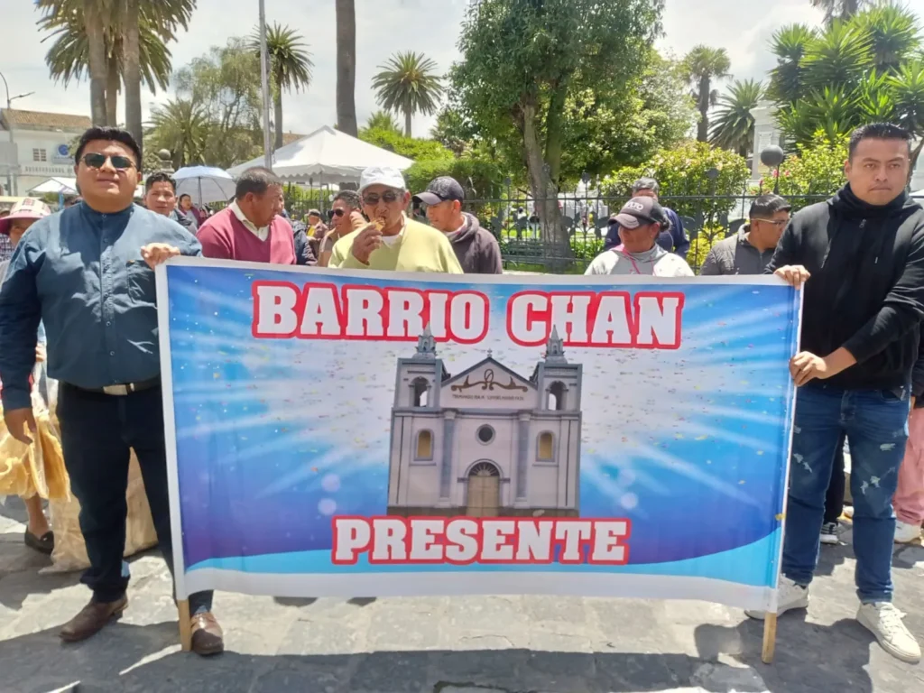 Moradores del barrio Chang realizaron plantón.