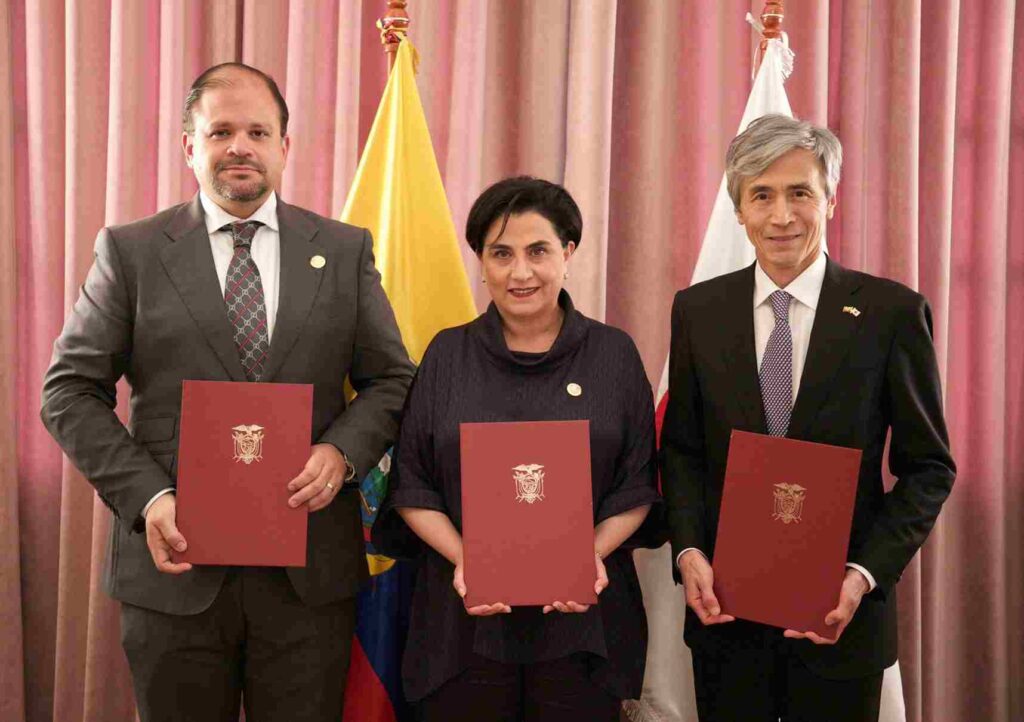 Gobierno de Japón dona USD 3,5 millones de dólares a Ecuador