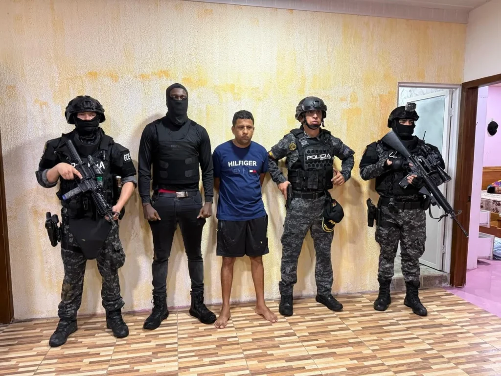 Policía capturó a cabecilla de los Choneros en Sevilla