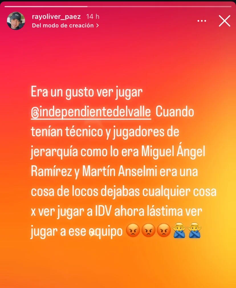 Palabras del padre de Kendry Páez.