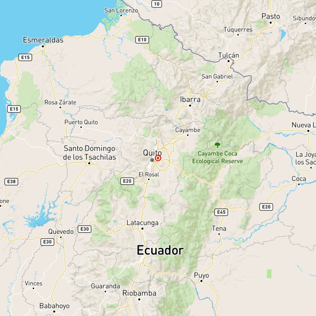 Sismo de magnitud 2.5 sacudió Quito este 28 de abril 2025