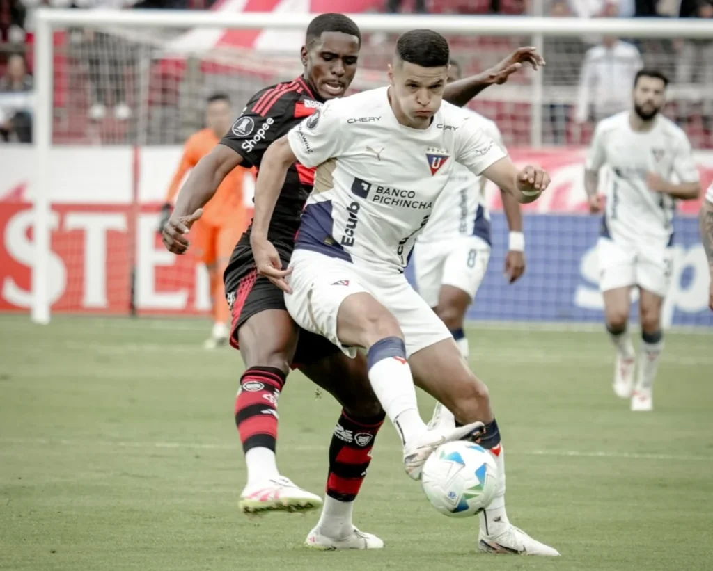 Liga de Quito empató con Flamengo por Copa Libertadores.