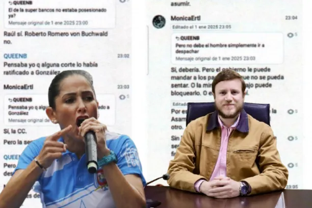 Luisa González contra Augusto Verduga tras los audios filtrados