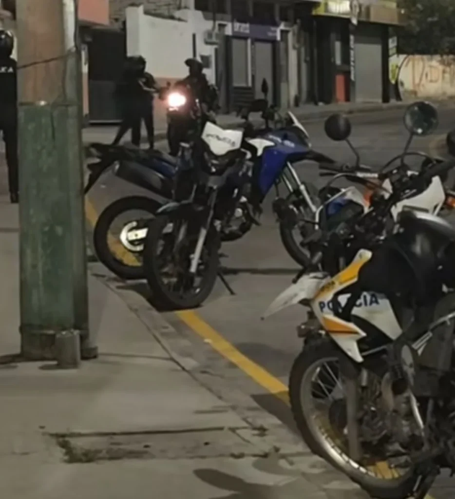 Balacera entre la Policía y grupos de delincuencia organizada.
