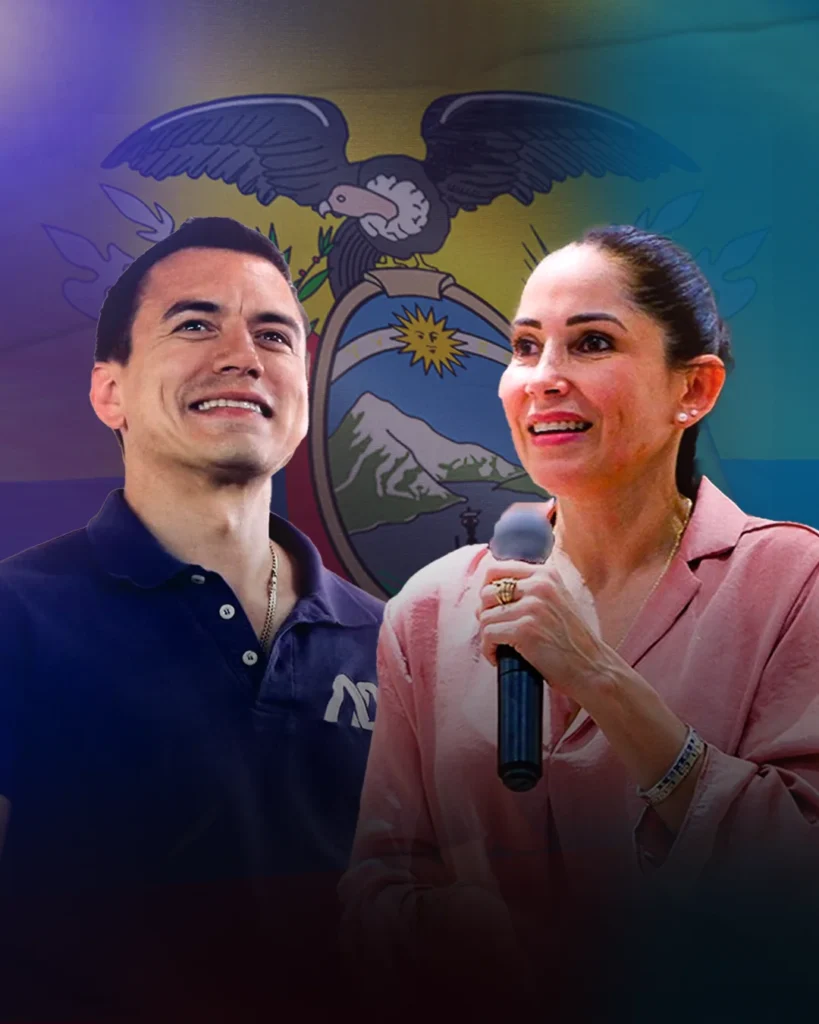 Resultados de elecciones Ecuador 2025 para presidente