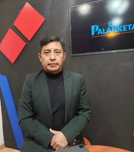 Julio Guaminga, alcalde de Colta.