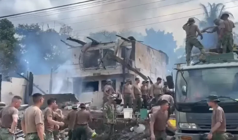 Incendio en Taisha, Morona, casa se perdió en las llamas