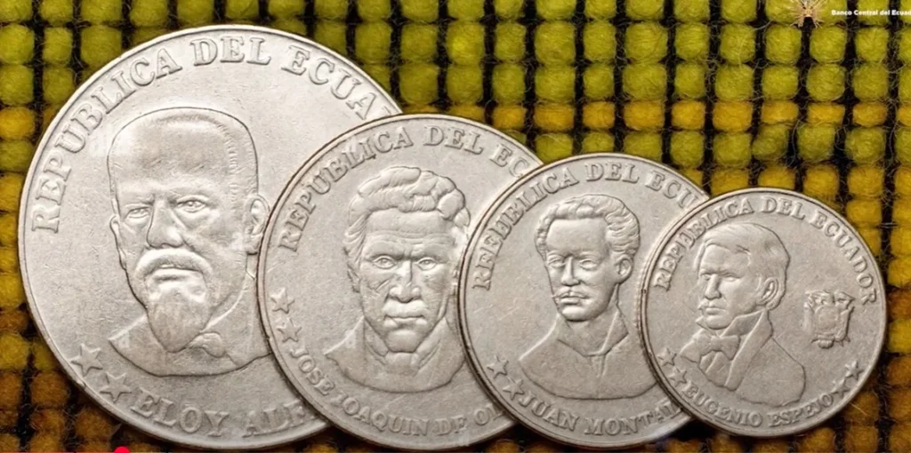 Guayaquil y Cuenca con monedas conmemorativas para subasta