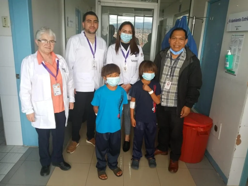 Dos niños de Taisha sobrevivieron a la leptosterosis