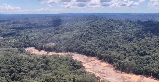 Minería ilegal, otro problema en Taisha, Morona Santiago