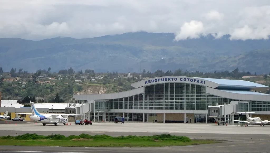 El aeropuerto Cotopaxi no funciona de manera comercial desde 2017.