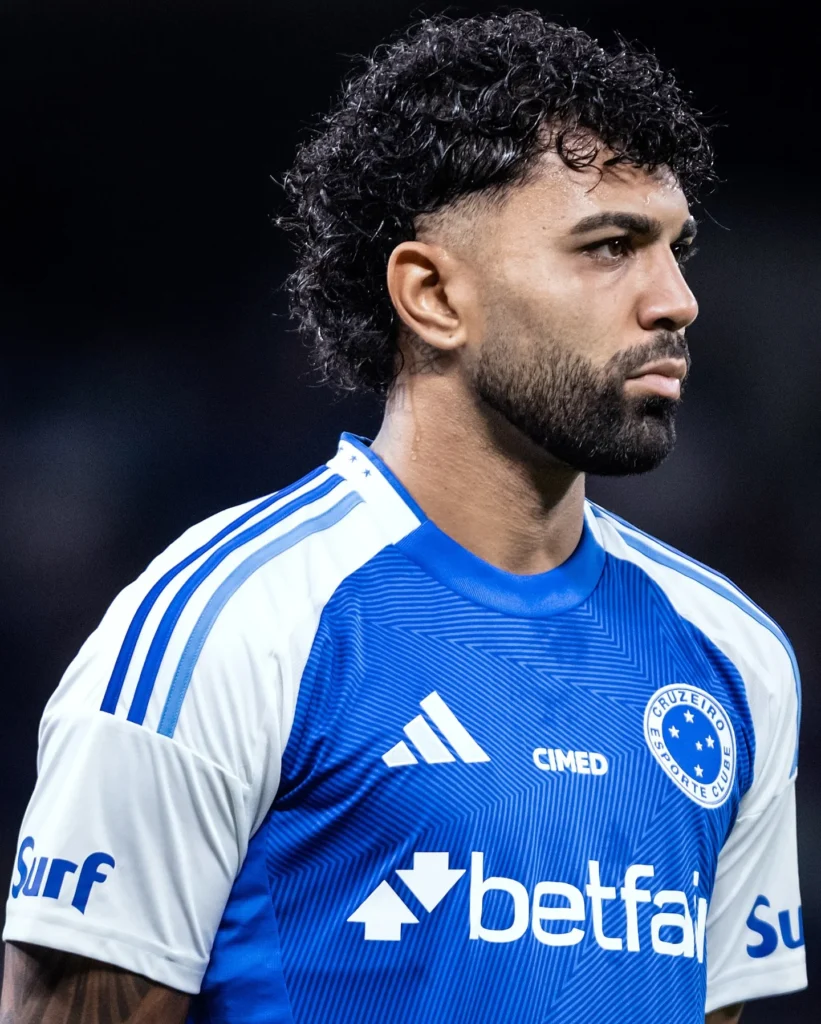'Gabigol' en el último partido de Cruzeiro.