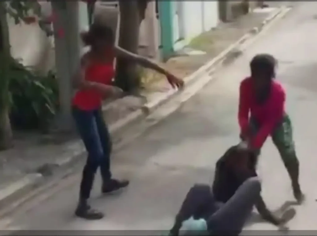 Se dieron duro y fueron detenidas (referencial)