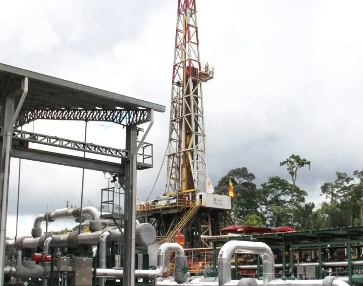 Petroecuador lanza nueva campaña de perforación para incrementar producción petrolera en la Amazonía.