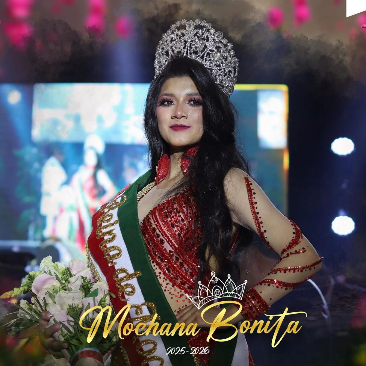 Mochana bonita 2025 es Karen Valle.