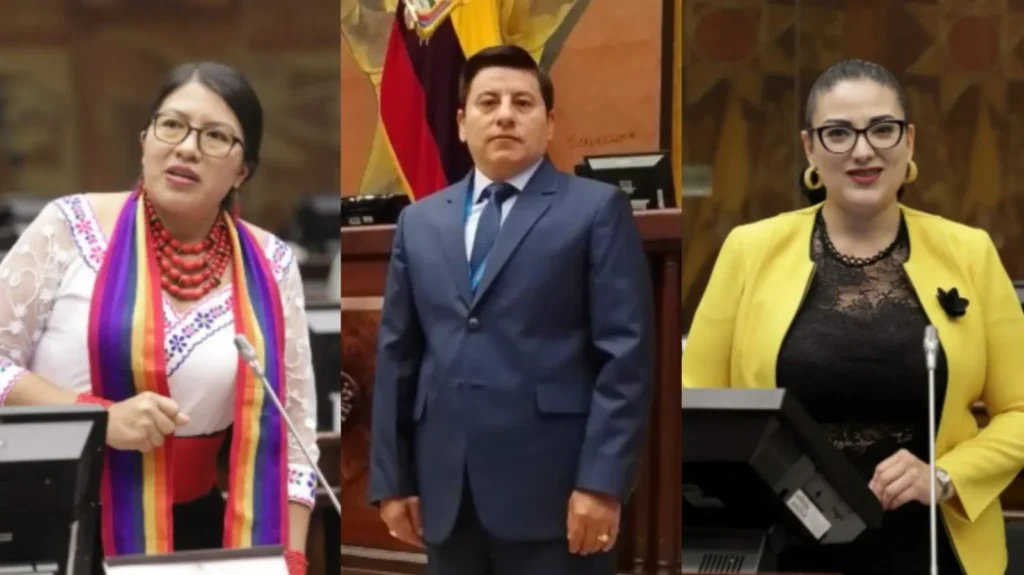 Asambleístas de Chimborazo.