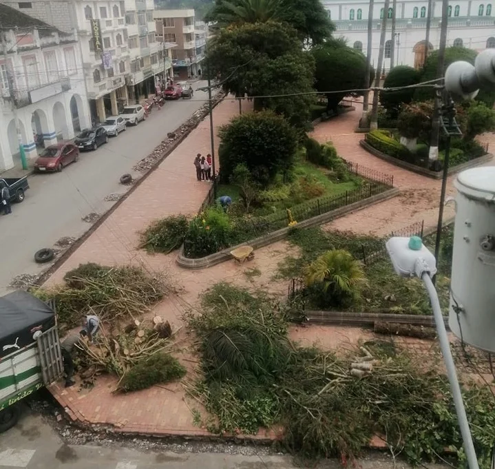 San Miguel arranca obras en Parque 10 de Agosto