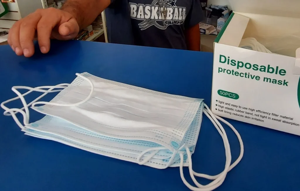 Controles en precios de mascarillas