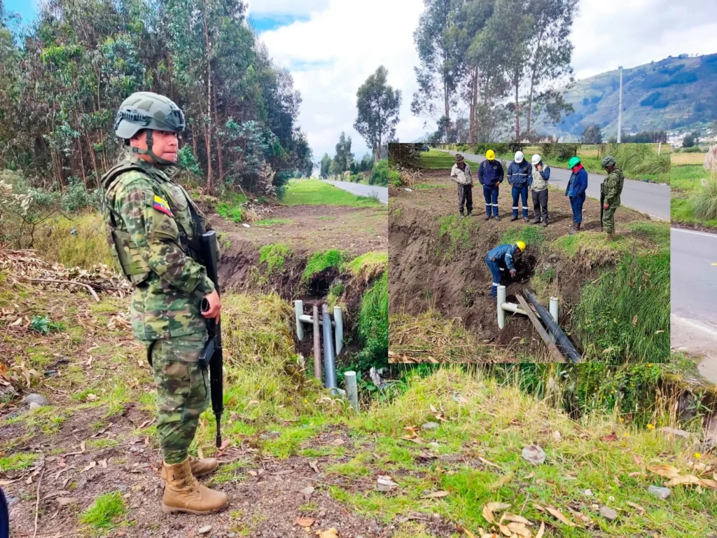 Militares y delincuentes se enfrentaron a tiros en Guano
