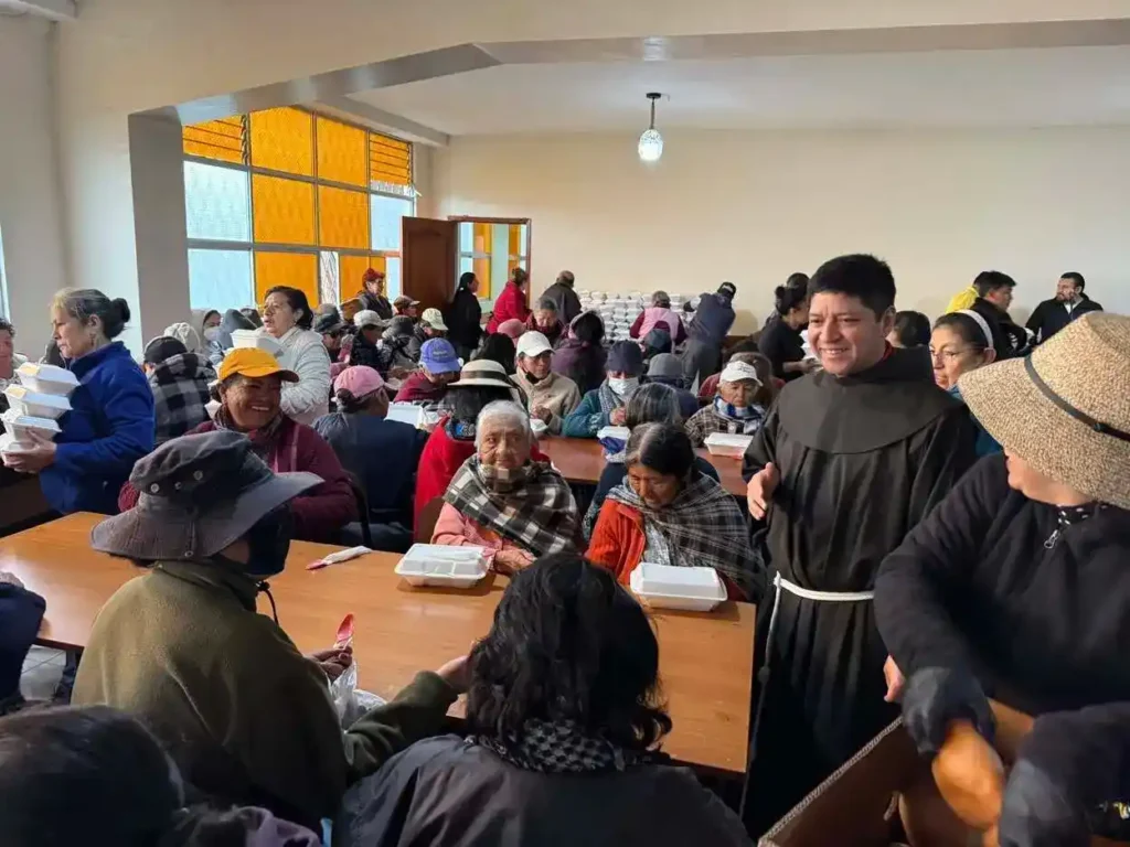 Franciscanos ayudan a madres vulnerables en Riobamba