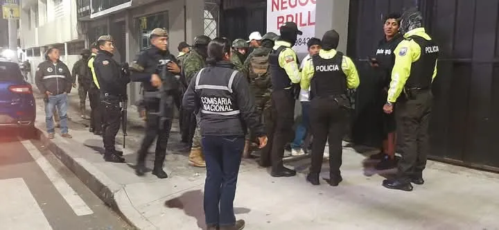 desalojo de libadores en espacios públicos.