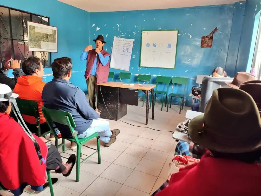 Ministerio de Agricultura promueve alimentación sana en Colta